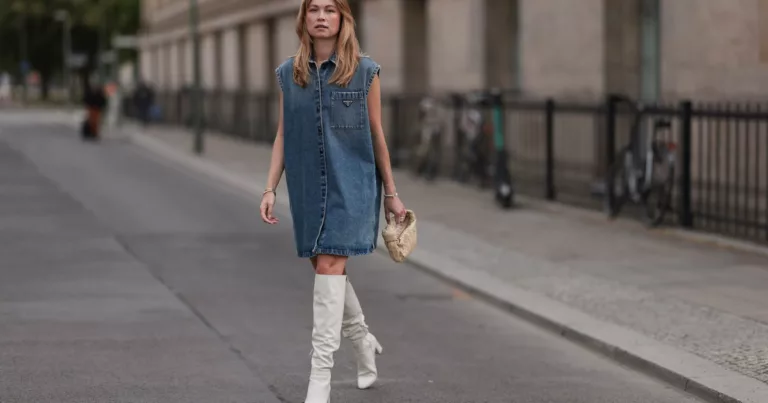 13 Comfortable Loose Denim Dresses to Embrace This Summer