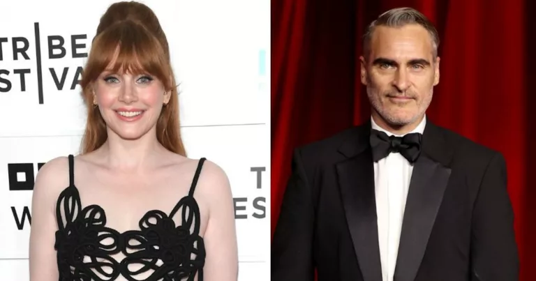 Bryce Dallas Howard Reflects on Playing Joaquin Phoenixs Love Interest