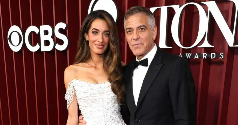 George Clooney Embraces UpandComer Label at 2025 Tony Awards