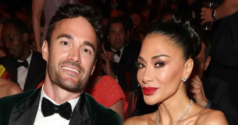 Nicole Scherzinger Celebrates Engagement with Thom Evans at Tony Awards