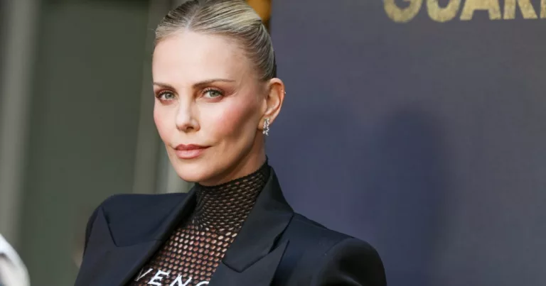 Score Charlize Therons Chic Bottega Bag Look for Just 66