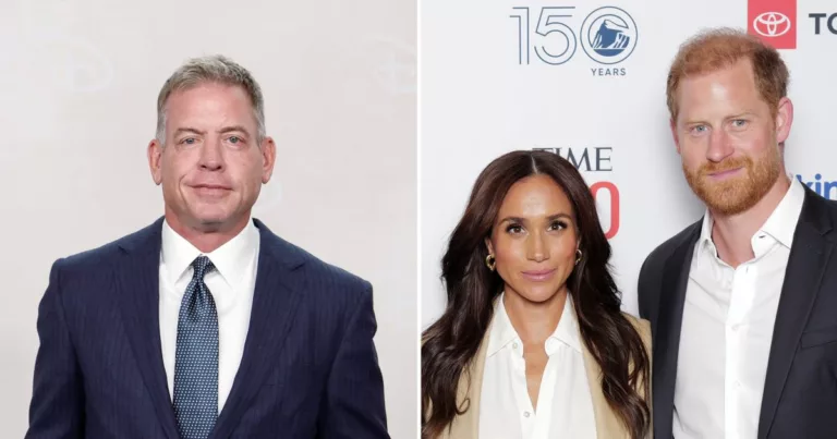 Troy Aikman Shares Lighthearted Take on Living Near Prince Harry and Meghan Markle