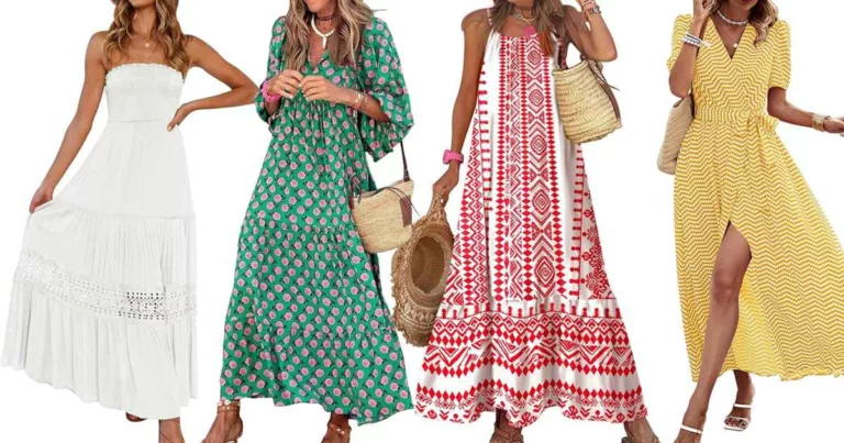 17 Stylish Maxi Dresses Perfect for Your Vacation Plans