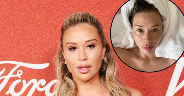Gabby Windey Strikes a Sensational Pose in Topless Shower Snap