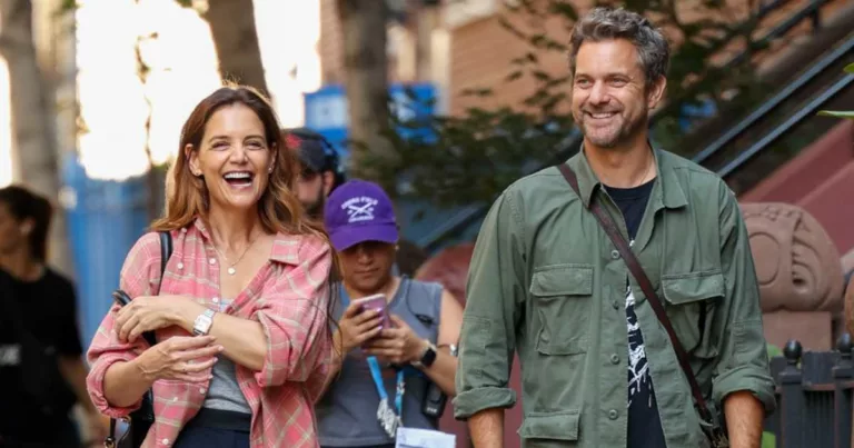Katie Holmes and Joshua Jackson Reunite on Happy Hours Set BehindtheScenes Fun