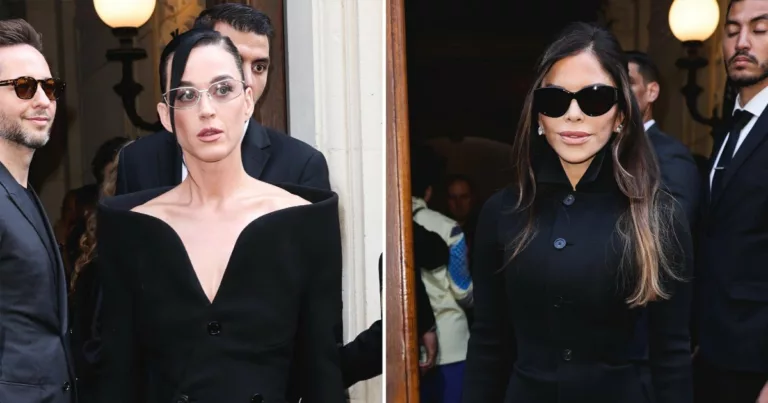 Katy Perry Reunites with Lauren Sánchez at Paris Fashion Week